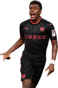 Alex Iwobi football render