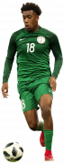 Alex Iwobi football render