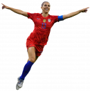 Alex Morgan football render