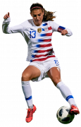 Alex Morgan football render