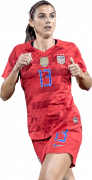 Alex Morgan football render