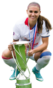 Alex Morgan football render