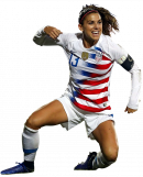 Alex Morgan football render