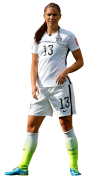 Alex Morgan football render