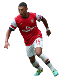 Alex Oxlade-Chamberlain football render