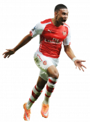 Alex Oxlade-Chamberlain football render