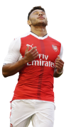 Alex Oxlade-Chamberlain football render