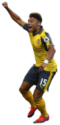 Alex Oxlade-Chamberlain football render