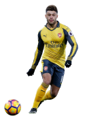 Alex Oxlade-Chamberlain football render