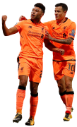 Alex Oxlade-Chamberlain & Philippe Coutinho football render