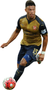 Alex Oxlade-Chamberlain football render