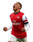 Alex Oxlade-Chamberlain football render