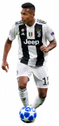 Alex Sandro football render