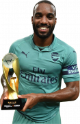 Alexandre Lacazette football render