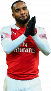 Alexandre Lacazette football render