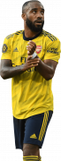 Alexandre Lacazette football render