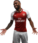 Alexandre Lacazette football render