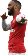 Alexandre Lacazette football render