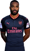 Alexandre Lacazette football render