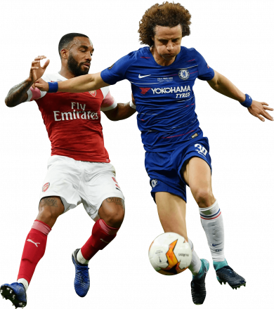 Alexandre Lacazette & David Luiz