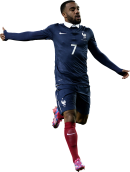 Alexandre Lacazette football render