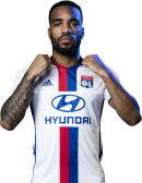 Alexandre Lacazette football render