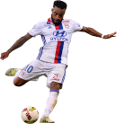 Alexandre Lacazette football render