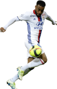 Alexandre Lacazette football render