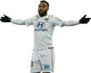 Alexandre Lacazette football render