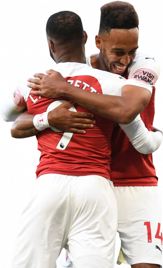 Alexandre Lacazette & Pierre-Emerick Aubameyang