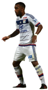 Alexandre Lacazette football render