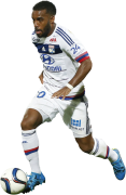 Alexandre Lacazette football render