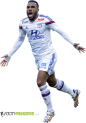 Alexandre Lacazette football render