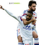 Alexandre Lacazette & Clément Grenier football render