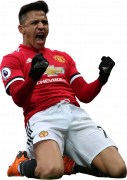 Alexis Sanchez football render