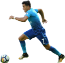 Alexis Sanchez football render