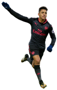 Alexis Sanchez football render