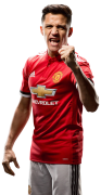 Alexis Sanchez football render