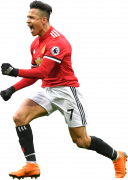 Alexis Sanchez football render