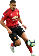 Alexis Sanchez football render