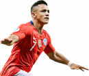 Alexis Sanchez football render