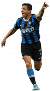 Alexis Sanchez football render