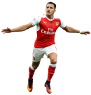 Alexis Sanchez football render