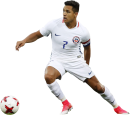 Alexis Sanchez football render