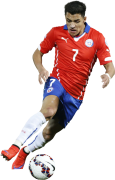 Alexis Sanchez football render