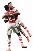 Alexis Sanchez & Danny Welbeck football render