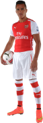 Alexis Sanchez football render