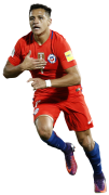 Alexis Sanchez football render