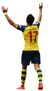 Alexis Sanchez football render