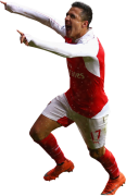 Alexis Sanchez football render